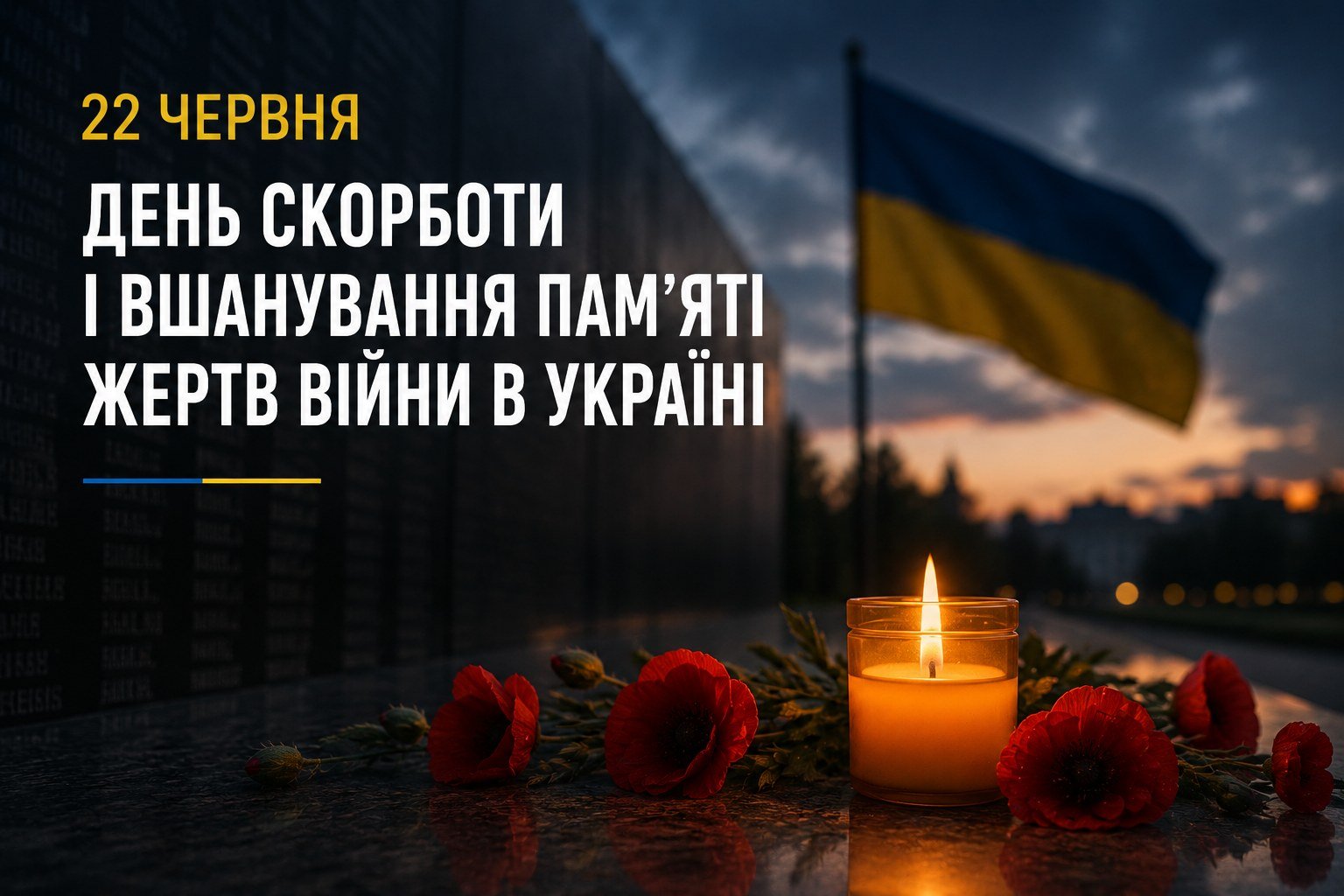 День скорботи і вшанування пам’яті жертв війни в Україні