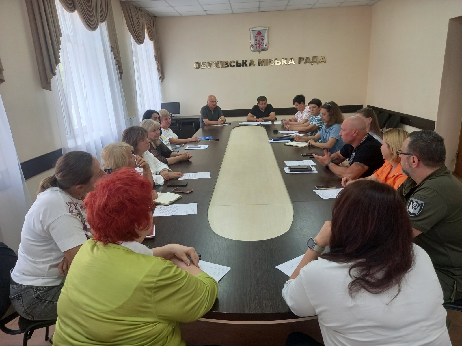 «Ветеранський простір Обухова»: підприємці та ветерани домовилися про подальшу співпрацю