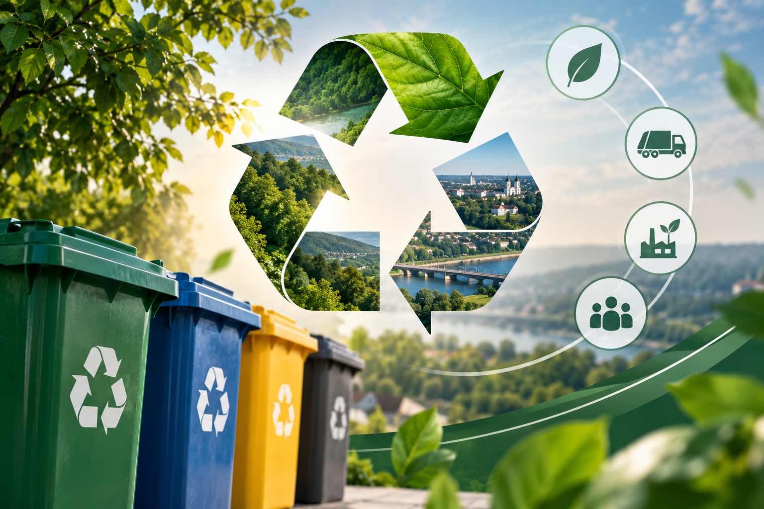 Повідомлення про початок роботи над проєктом Місцевого плану управління відходами на території Обухівської міської територіальної громади Обухівського району Київської області до 2034 року