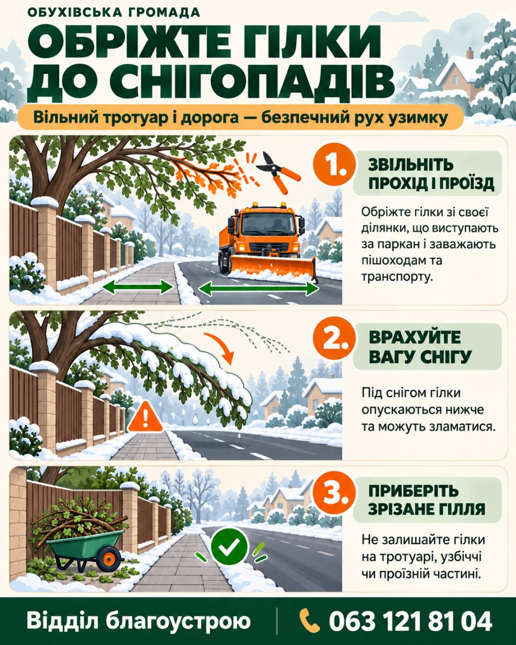 Шановні жителі Обухівської громади!